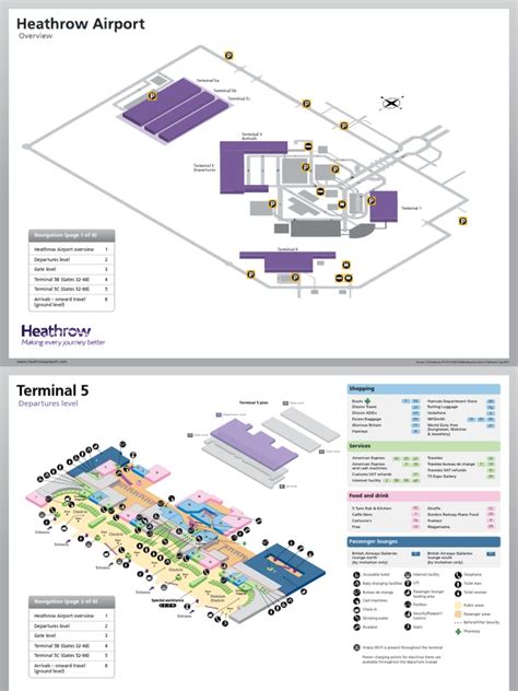 heathrow t 5 map.